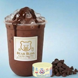 นมหมีเย็นโกโก้