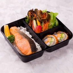 Salmon Shio Bento