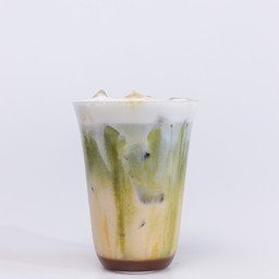 มัทฉะลาเต้ตาลโตนด (matcha palm suger