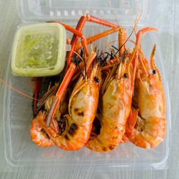 กุ้งก้ามกรามย่าง(ตัวผู้)ครึ่งโล