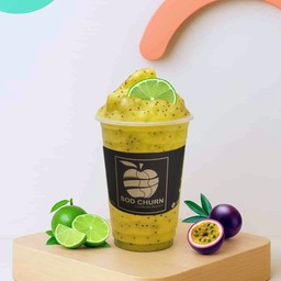 น้ำเสาวรสและมะนาว (ปั่น)