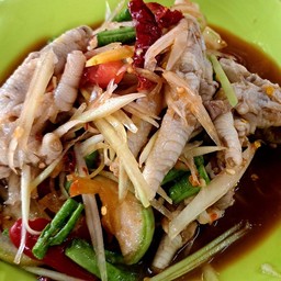 ตำตีนไก่อวบๆ