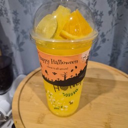 ส้ม มะนาว ปั่น