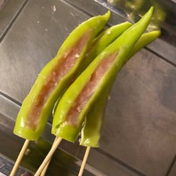 พริกยัดไส้หมูเด้ง