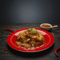 ยำแมงกระพรุนน้ำมันงา