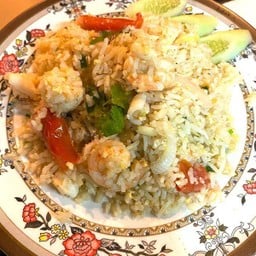 ข้าวผัดกุ้ง Fried Rice with Prawn