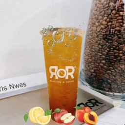 ชาพีชเย็น 22oz