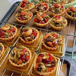 ทาร์ตธัญพืชคาราเมล