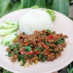 ข้าวผัดกระเพรา