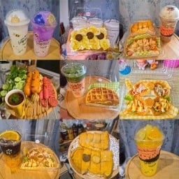 แคคตัส คาเฟ่ @ Home (กาแฟสด ชา สมูทตี้ วาฟเฟิล ปังปิ้ง ลูกชิ้นปิ้ง)