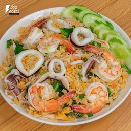 ข้้าวผัดกุ้ง/ทะเล/เนื้อSจานเล็ก(กรุณาเลือก) Seafood fried rice