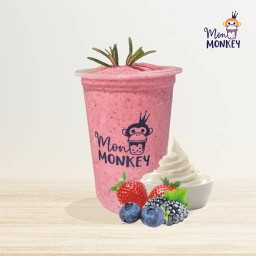 มิกซ์เบอร์รี่โยเกิร์ตปั่น