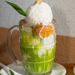 ไอศครีมกะทิสังขยาใบเตย