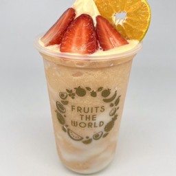 สตรอว์เบอร์รี่ + ส้ม โยเกิร์ต/นม