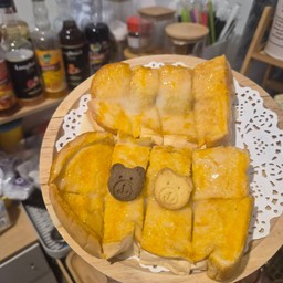 ปังปิ้ง (เนย + นม)