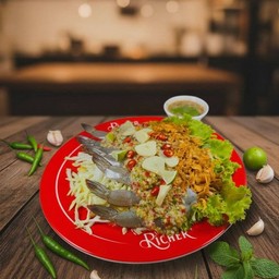 กุ้งแช่น้ำปลา