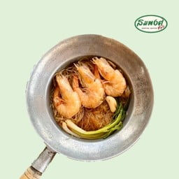 กุ้งแชบ๊วยอบวุ้นเส้น