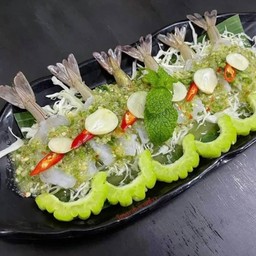 กุ้งแช่น้ำปลา