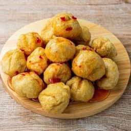 ลูกชิ้นปลาระเบิดทอด