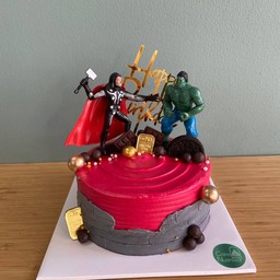 เค้กพรีเมี่ยม ธอร์&เดอะฮัลค์