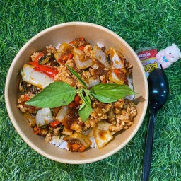 พริกเผาหมูสับ