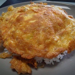 ข้าวไข่เจียว 2 ฟอง