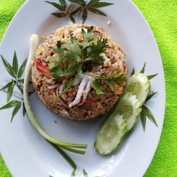 ข้่วผัดกุ้ง