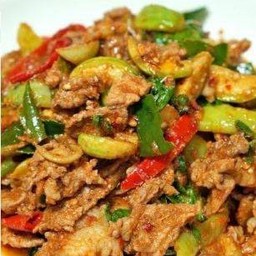 ผัดเผ็ดหมู