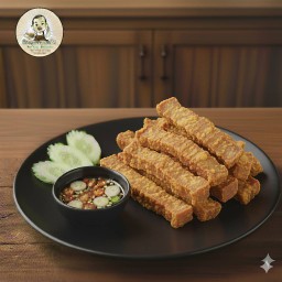 หมูทอดสันนอกล้วน (ไม่ติดมัน)