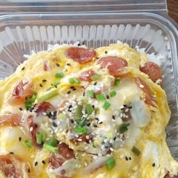 ข้าวไข่ข้นกุนเชียง