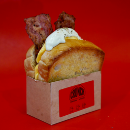 Bacon, Egg and Cheese Sandwich Toast - เบคอน ไข่และชีส แซนด์วิช โทสต์