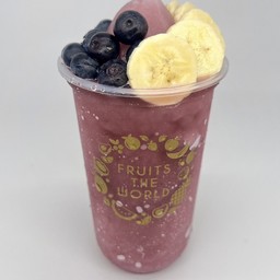 บลูเบอร์รี่ + กล้วย สมูทตี้