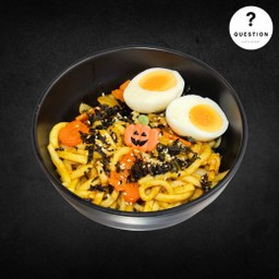 อุด้งผัดแกงกะหรี่ + ไข่