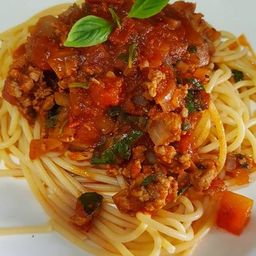 สปาเกตตี้เนื้อ Spaghetti with Beef