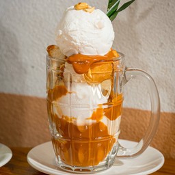 ไอศครีมกะทิสังขยาชาไทย