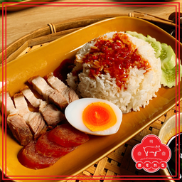 ข้าวหมูกรอบ