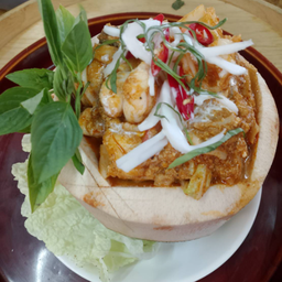 ห่อหมกทะเลมะพร้าวอ่อน