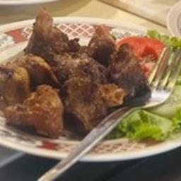 เนื้อแพะทอด Mutton Fried