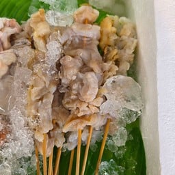 ไอหมึกย่างไฟ ตลาดราชพฤกษ์ เมืองเอก