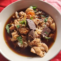 ข้าวต้ม-ไก่ น้ำข้น