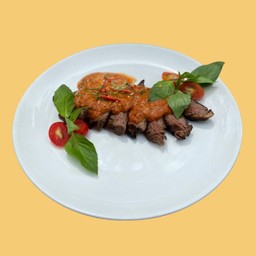 สันในย่างซอสพะแนง