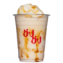 นมสดคาราเมลปั่น