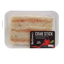 แซนวิชโฮลวีทปูอัดไข่กุ้ง 1 pc