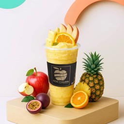 ส้ม+เสาวรส+แอปเปิล+สับปะรดปั่น