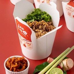 หมี่คลุกหมูสับต้มยำจัดจ้าน