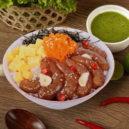 ข้าวหน้ากุ้งดอง ไซส์L