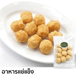 ลูกชิ้นกุ้งล้วน 10 ลูก  (แช่แข็ง)