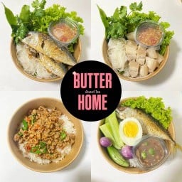 กะเพรา เมี่ยงปลาทู Butter Home (บัตเตอร์โฮม)-ซอยกันตนา บางใหญ่ ซอยกันตนา บางใหญ่