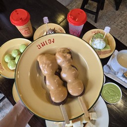 เสียบไม้ปังช็อก สังขยาชาไทย