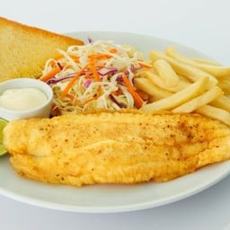 ปลาดอรี่ย่างเนย